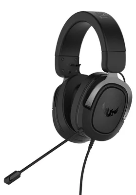 Produktbild von ASUS TUF Gaming H3, Kabelgebunden, Gaming, 20 - 20000 Hz, 294 g, Kopfhörer, Schwarz, Grau