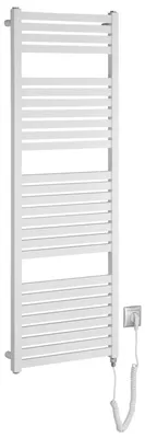 Produktbild von Aqualine Handtuchheizkörper - Heizkörper Tondi-E 450x1330 mm, 500 W, weiß DE470T