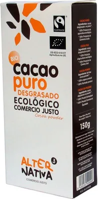 Image de Poudre de COCOCOMMERCE ÉQUITABLE SANS GLUTEN 150 g - ALTERNATIVA