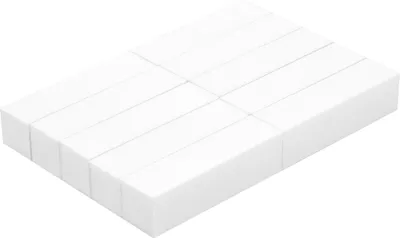 Immagine prodotto di Ocho Nails White Block 10 pezzi.