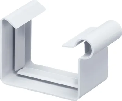 Produktbild von INEFA Rinnenverbinder Kastenrinne, PVC NW68 / 68mm Weiß Verbinder für Dachrinne Kunststoff, Dachrinnenzubehör,  Germany
