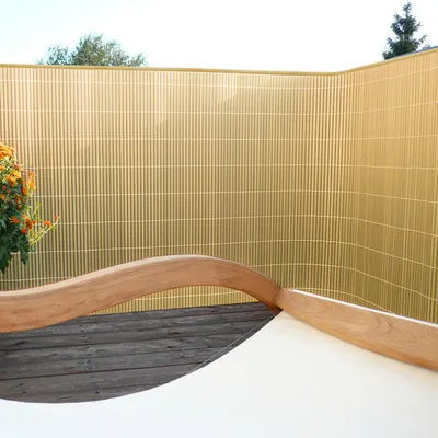 Zdjęcie produktu dla Jopassy PVC ekran prywatności mata prywatność ogrodzenia ekran prywatności dla ogrodzenia balkon bambus 100 x 1000 cm