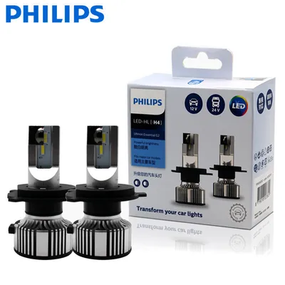 Obrázek produktu pro Philips 11342UE2X2, 21 W, 12/24 V, žárovka H4, LED, 6500 K, 2 kusy