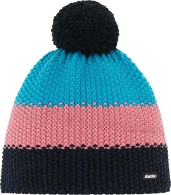 Zdjęcie produktu dla Eisbär Star Pompon Beanie Black/Strawberry/Mugoaz Blue UNI Czapka