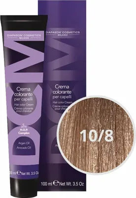 Produktbild von Diapason Haarfarbe Diapason Color Hair Color Cream 10/8 Lightened Pearl Blond