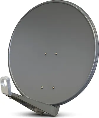 Produktbild von PremiumX DELUXE80 Satellitenantenne 80 cm Aluminium Anthrazit