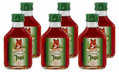 Produktbild von Fläminger Jagd Kräuter-Likör (12 x 0,1L)
