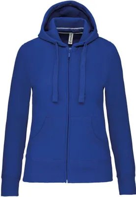 Produktbild von Kariban Uni Sweatjacke Kapuzenjacke Kapuzenpullover Strickjacke, Größe:M, Farbe:Light Royal Blue