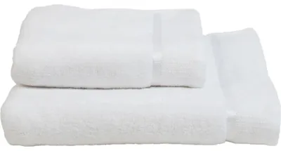Produktbild von Weißes Handtuch aus 100% Baumwolle, 70x140 cm, 500 g/m²
