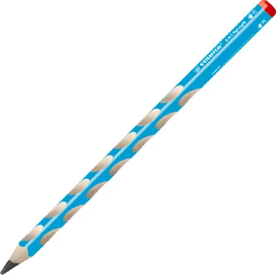 Zdjęcie produktu dla Ergonomiczny trójkątny ołówek dla praworęcznych - STABILO EASYgraph w kolorze niebieskim - Pojedynczy ołówek - Twardość HB