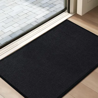 Productafbeelding van Binnenmat 45x75 cm, antislip, vuilvanger, zwart