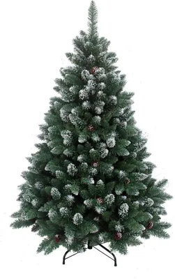 Produktbild von JUNG Künstlicher Weihnachtsbaum Künstlicher Spritzguss Weihnachtsbaum 120cm Tannenbaum Weihnachtsdeko, Edeltanne, Nordmanntanne Premium Edel
