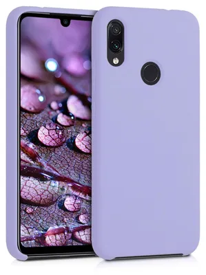 Produktbild von kwmobile Handyhülle für Xiaomi Redmi Note 7 / Note 7 Pro Hülle - Case Silikon - Kabelloses Laden - Schutzhülle Cover in Lavendel