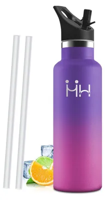 Produktbild von Edelstahl Trinkflasche Kinder 500ML BPA-frei auslaufsicher mit