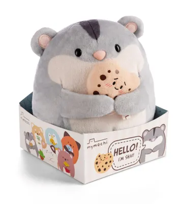 Produktbild von Nici Hamster Shai mit Keks – Kuscheltier – 16 cm