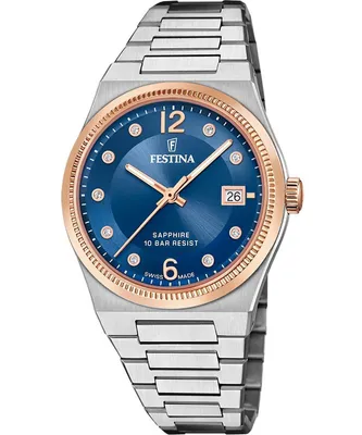 Produktbild von Festina F20037-2 CYRKONIE silberne Uhr