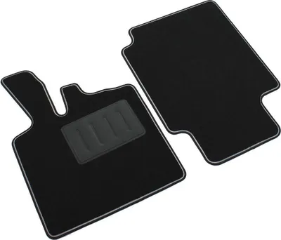 Produktbild von AUTOMATTEN 4er Set Smart ForTwo W450 Autofußmatten ab 1998-2007, Coupe und Cabriolet Rutschfest Schwarz Teppich Sprint04200