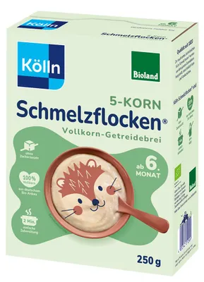 Produktbild von Kölln 5-Korn Schmelzflocken®, 6x250g