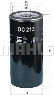Produktbild von Mahle Ölfilter für Porsche 911