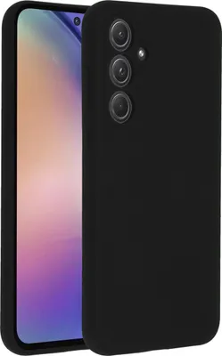 Produktbild von Accezz Liquid Silikoncase Samsung Galaxy A55 - Schwarz