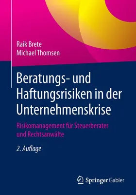 Produktbild von Beratungs- und Haftungsrisiken in der Unternehmenskrise