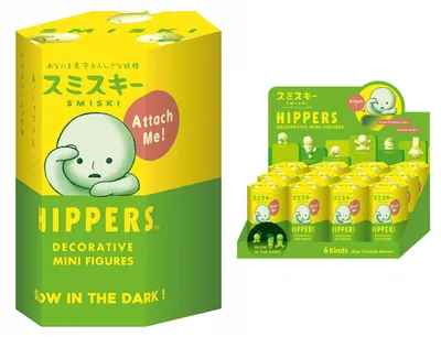Obrázek produktu pro Smiski s efektem světelného podsvícení | Sbírací figurka Smiski | Zásilka v neprůhledné krabičce (série Hippers) | 8 cm