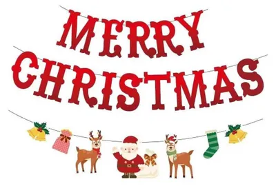 Image de Joyeux Noël Guirlande Bannière
