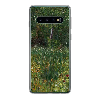 Produktbild von MuchoWow® Handyhülle Schutzhülle Hülle für Samsung Galaxy S10 Asnières - Vincent van Gogh Silikon Softcase Handy Hülle - Handytasche