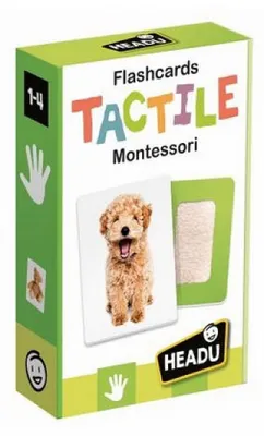 Productafbeelding van Headu MONTESSORI leermateriaal: Tactiele flashcards
