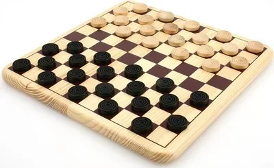 Produktbild von Damespiel – Berkenhout – 29 x 29 cm