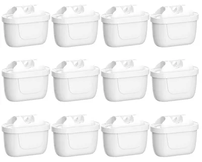 Image de Cartouches de filtre à eau, lot de 12, compatibles avec les filtres BRITA Maxtra+ et Maxtra Plus, filtres de remplacement