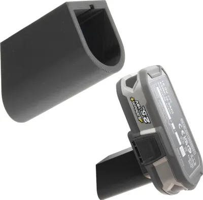 Produktbild von Akkuhalter Kompatibel mit RYOBI 18V Akku Wandhalter Batteriehalter Akkuhalterung