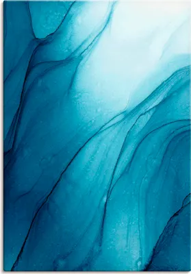 Produktbild von ARTland Leinwandbild Wasserfall Größe: 70x100 cm