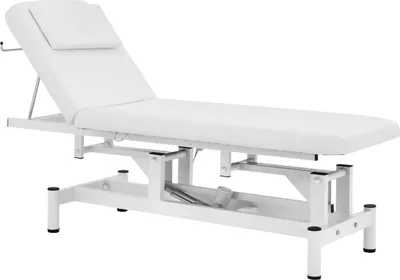 Obrázek produktu pro Expondo physa Elektrická masážní lehátko – 1 motor – 50 W – 185 x 63 x 47 – 90 cm – 150 kg – bílé