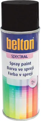 Obrázek produktu pro barva ve spreji BELTON RAL 9005m, 400ml ČER matná