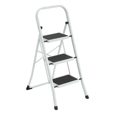 Produktbild von Trittleiter Leiter mit 3 Stufen Trittleiter Klappleiter Haushaltsleiter Stehleiter Klapptritt bis 150 kg belastbar