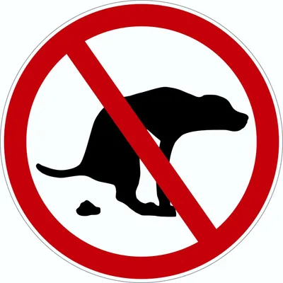 Produktbild von Hermann Schütz Türschild Hundekot verboten Ø 95mm