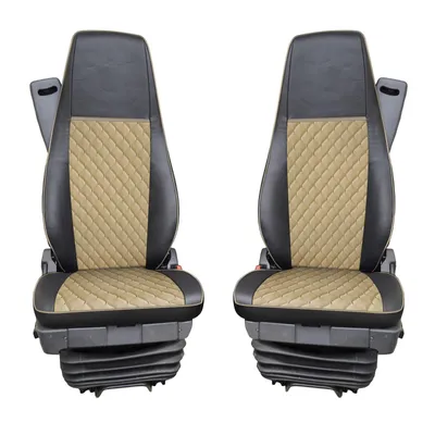Immagine prodotto di Coprisedili per camion Per Scania R 2006-2020 Coprisedili Schonbe in ecopelle beige