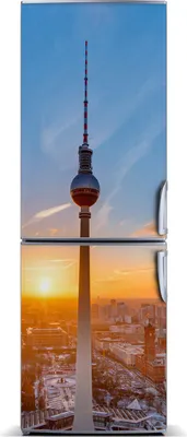Produktbild von Tulup Kühlschrankdekoration - Magnetmatte - 60 cm x 180 cm - Magnet auf dem Kühlschrank - Fernsehturm