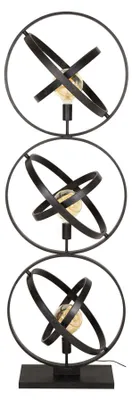 Obrázek produktu pro Stojací lampa FURNLUX Galaxy černá 50 cm / Hlavní barva: černá / Rozměry: 50 x 155 x 45 cm