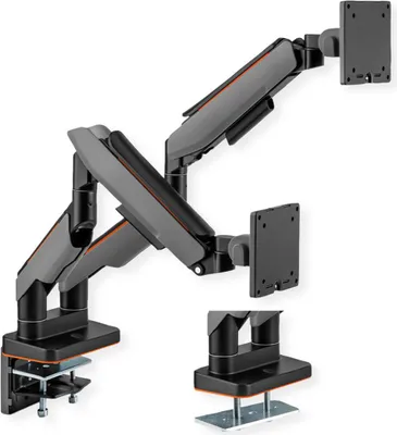 Obrázok produktu pre ROLINE 17031109, Svorka, 40 kg, 43,2 cm (17"), 88,9 cm (35"), 100 x 100 mm, Čierna, Šedá