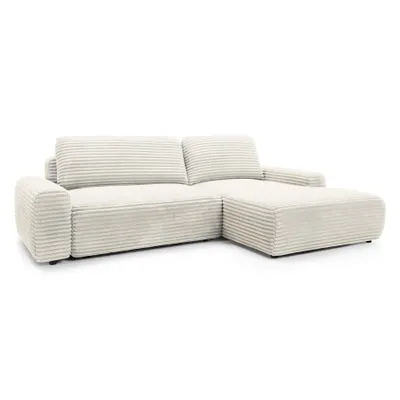 Produktbild von Ecksofa Dori Rechts – Bouclé, DL-Schlaffunktion 125 × 200 cm, Bettkasten