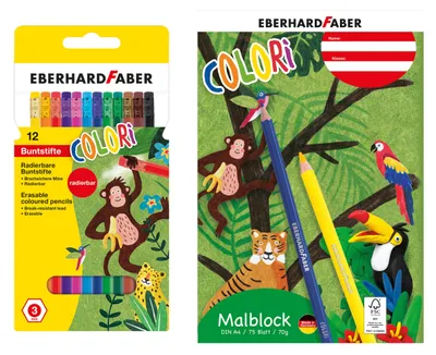 Zdjęcie produktu dla Eberhard Faber - Zestaw do malowania z blokiem do rysowania