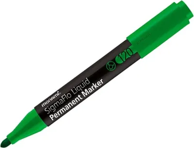 Produktbild von Permanentmarker Monami SigmaFlo 120, 1,5mm, Grün