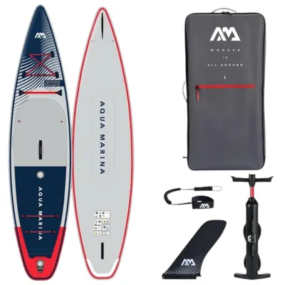 Produktbild von Aqua Marina Hyper 12'6 Touring iSUP SUP Aufblasbares Paddle Board 381x81cm