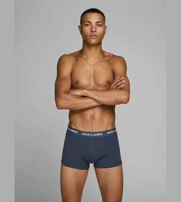 Image de Jack & Jones boxer lot de 3 jacanthony trunks blue hommes
