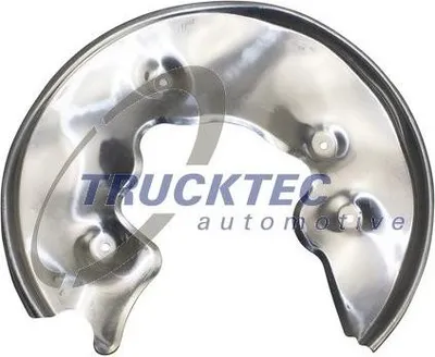 Produktbild von TRUCKTEC AUTOMOTIVE Spritzblech Bremsscheibe für AUDI A4 Avant (8K5, B8) Hinten Rechts 07.35.348 Ankerblech