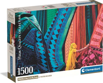 Zdjęcie produktu dla CLE puzzle 1500 Compact Fluttering tissues 31740
