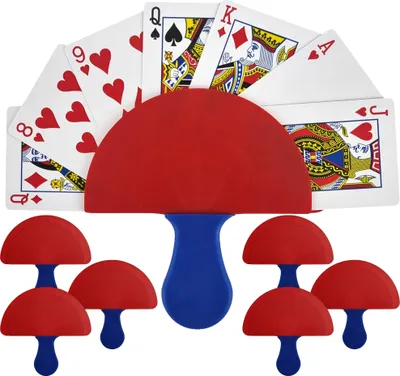 Produktbild von Spielkartenhalter Kartenhalter für Senioren und Kinder Spielkarten Halter 6 St