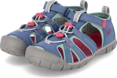 Produktbild von Keen Kinder Outdoorsandalen SEACAMP II CNX Blau Textil-Synthetik-Mix Größe: 35